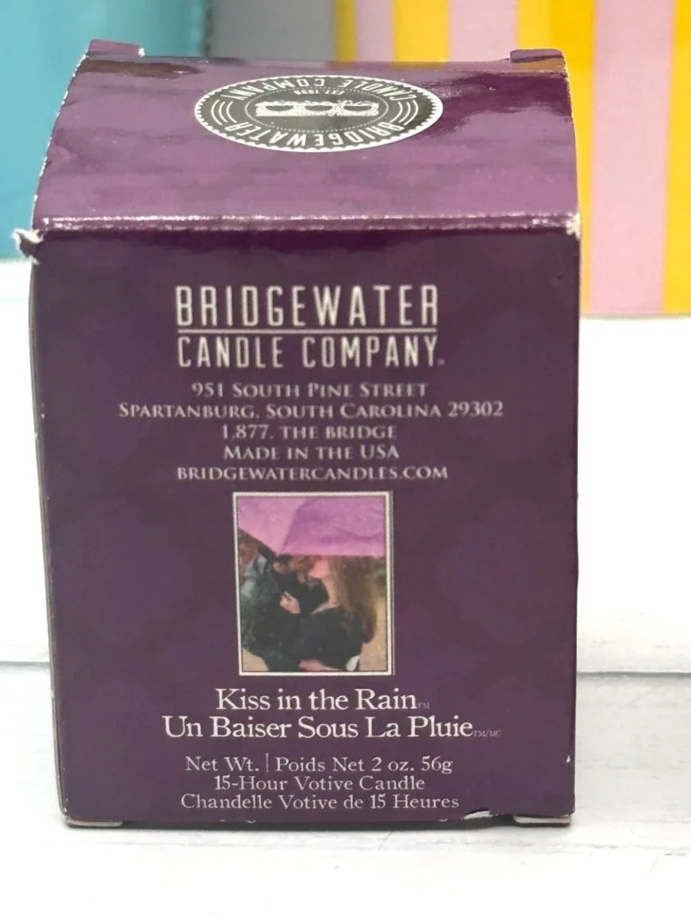 Bridgewater Candle Company Sweet Grace & Kiss In The Rain Votive Candles